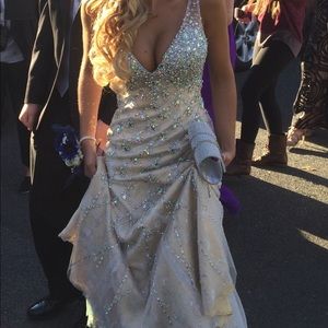 Jovani Swarovski Crystal Gown